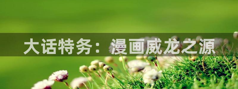 好看的韩国漫画_韩漫在：大话特务：漫画威龙之源
