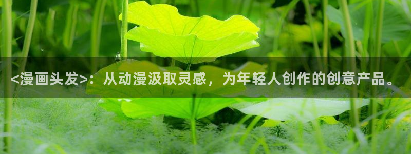 韩漫在线看入口：<漫画头发>：从动漫汲取灵感，为年轻人创作的创意产品。